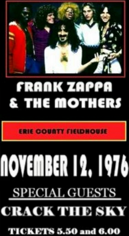 12/11/1976Erie County Fieldhouse, Erie, PA[1]